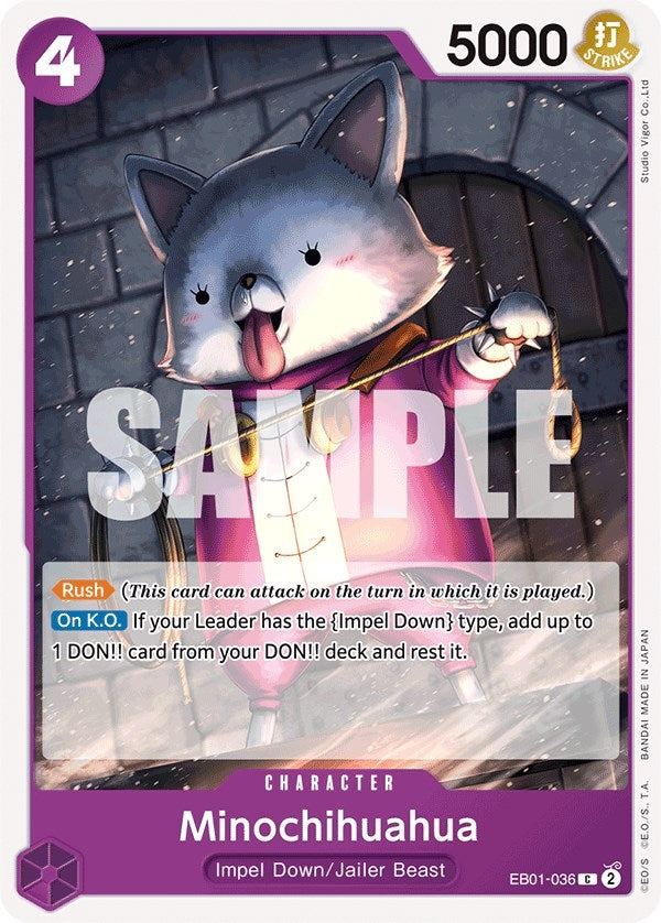 Image for Minochihuahua (EB01-036) - One Piece Card Game