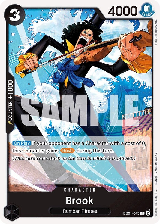 Image for Brook (045) (EB01-045) - One Piece Card Game