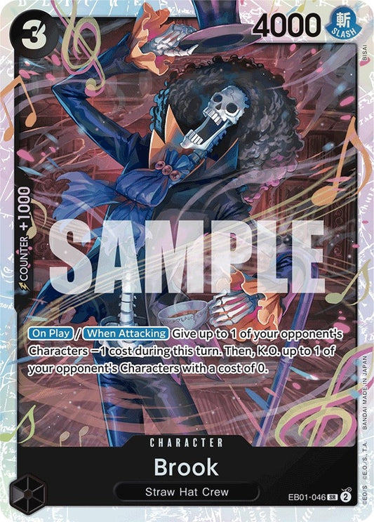 Image for Brook (046) (EB01-046) - One Piece Card Game