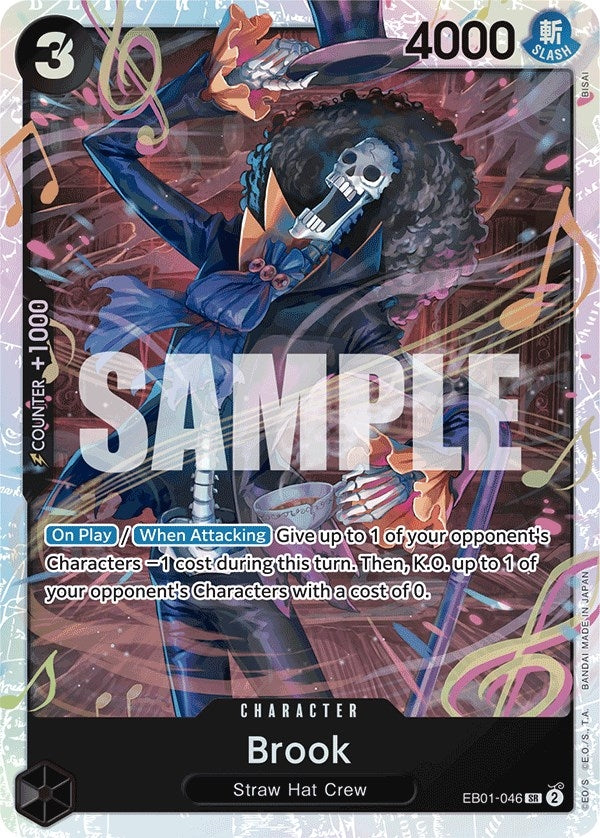 Image for Brook (046) (EB01-046) - One Piece Card Game