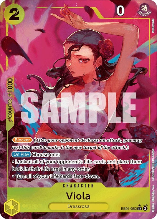 Image for Viola (Alternate Art) (EB01-052) - One Piece Card Game