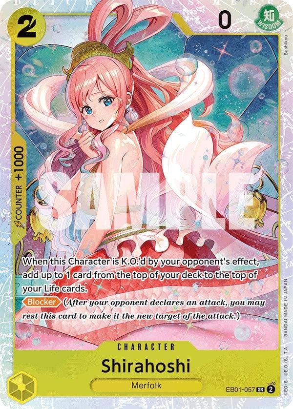 Image for Shirahoshi (EB01-057) - One Piece Card Game