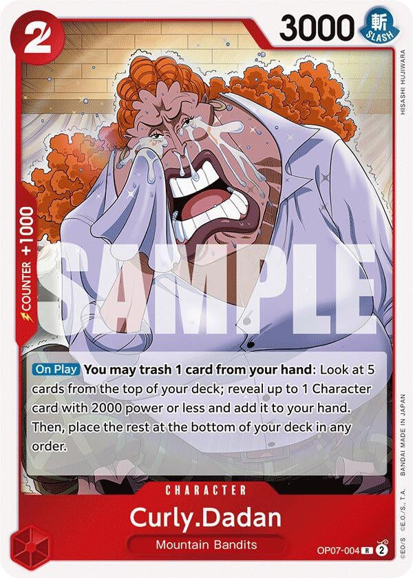 Image for Curly.Dadan (OP07-004) - One Piece Card Game