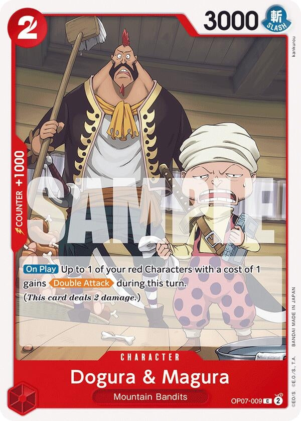 Image for Dogura & Magura (OP07-009) - One Piece Card Game