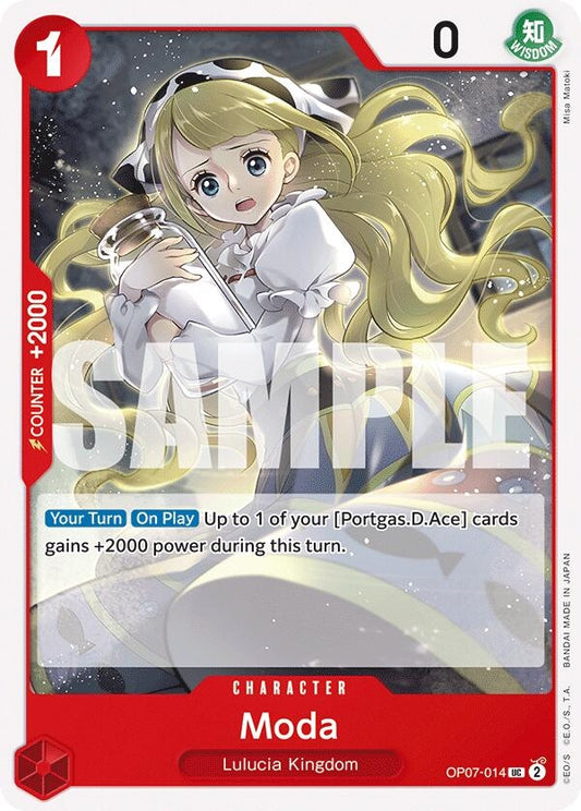 Image for Moda (OP07-014) - One Piece Card Game