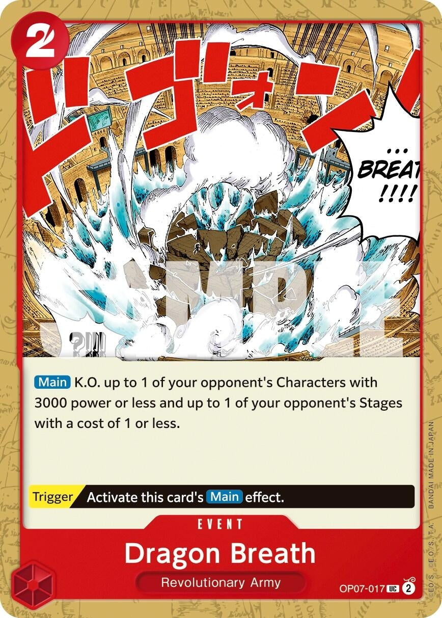 Image for Dragon Breath (OP07-017) - One Piece Card Game