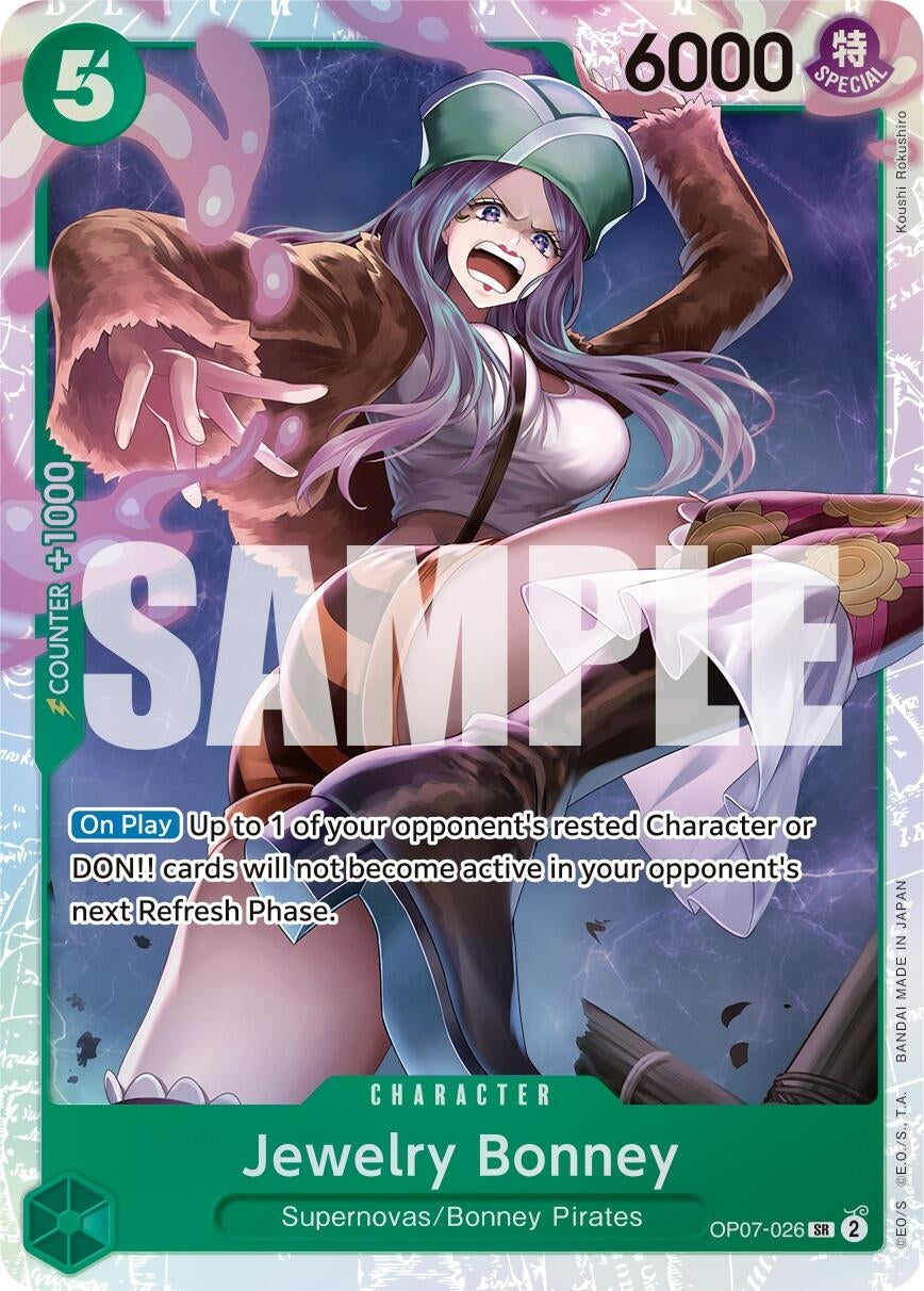Image for Jewelry Bonney (026) (OP07-026) - One Piece Card Game