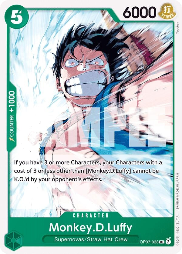 Image for Monkey.D.Luffy (033) (OP07-033) - One Piece Card Game