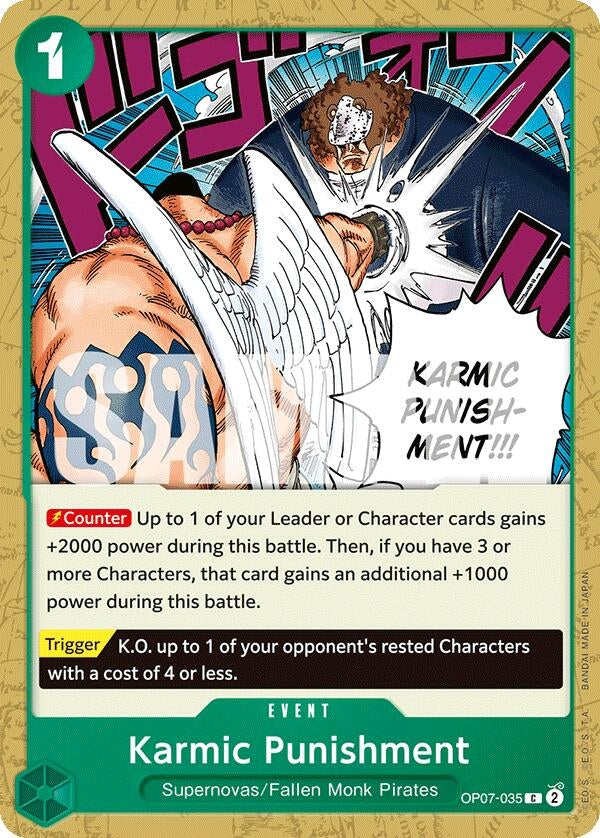 Image for Karmic Punishment (OP07-035) - One Piece Card Game