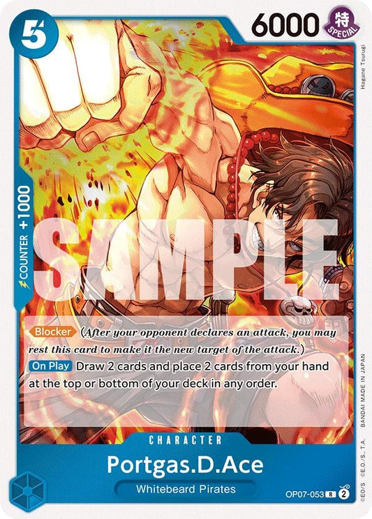 Image for Portgas.D.Ace (053) (OP07-053) - One Piece Card Game