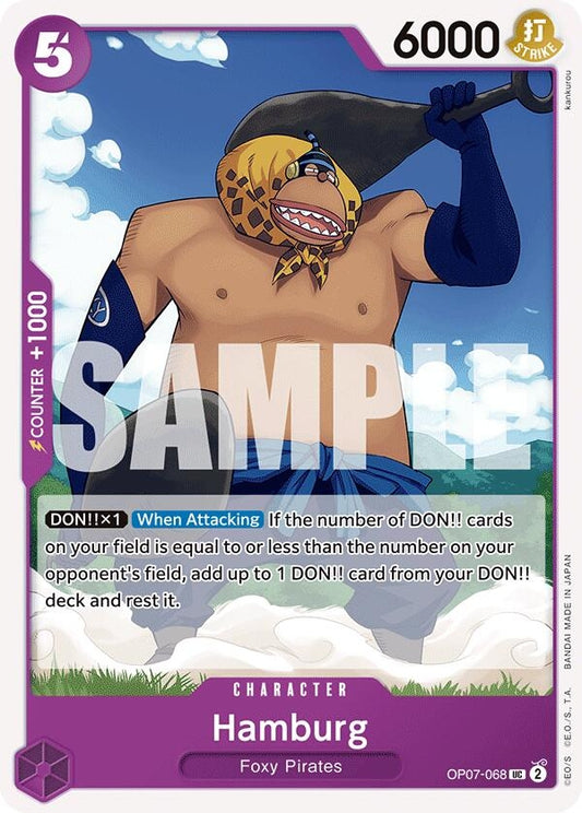 Image for Hamburg (OP07-068) - One Piece Card Game