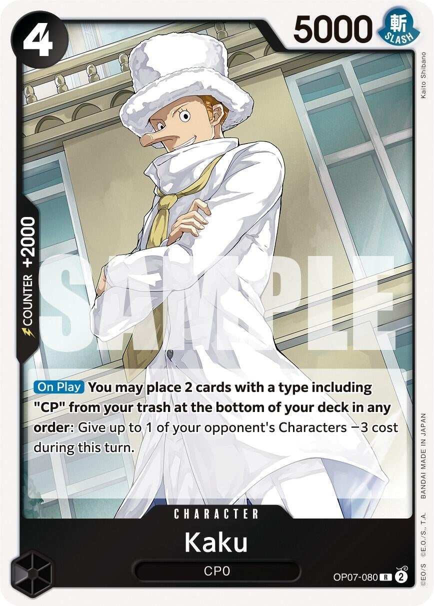Image for Kaku (OP07-080) - One Piece Card Game