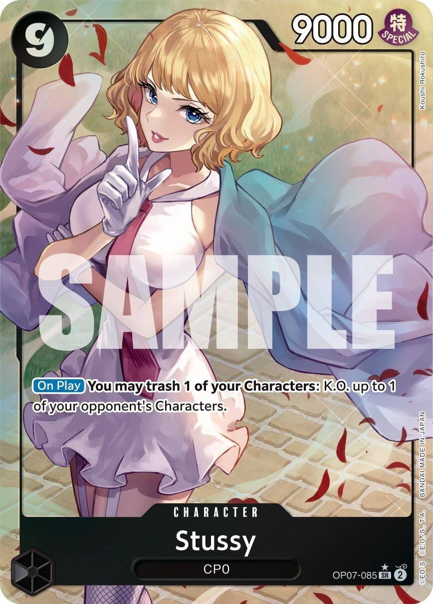 Image for Stussy (Parallel) (OP07-085) - One Piece Card Game