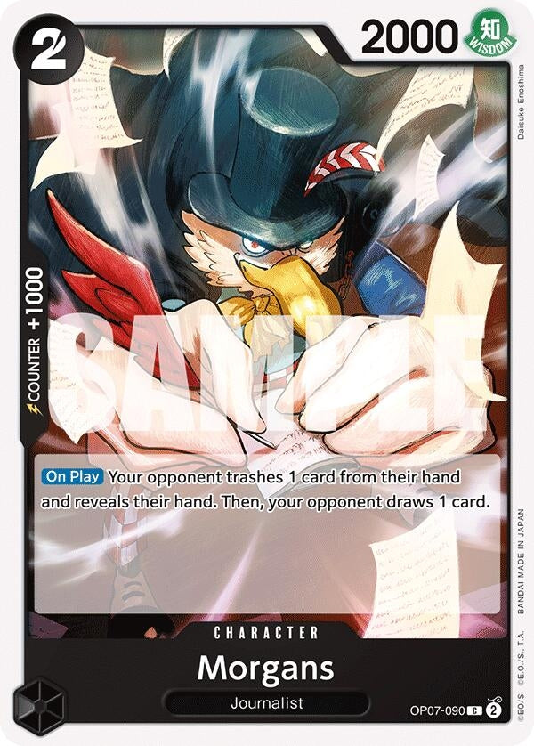 Image for Morgans (OP07-090) - One Piece Card Game