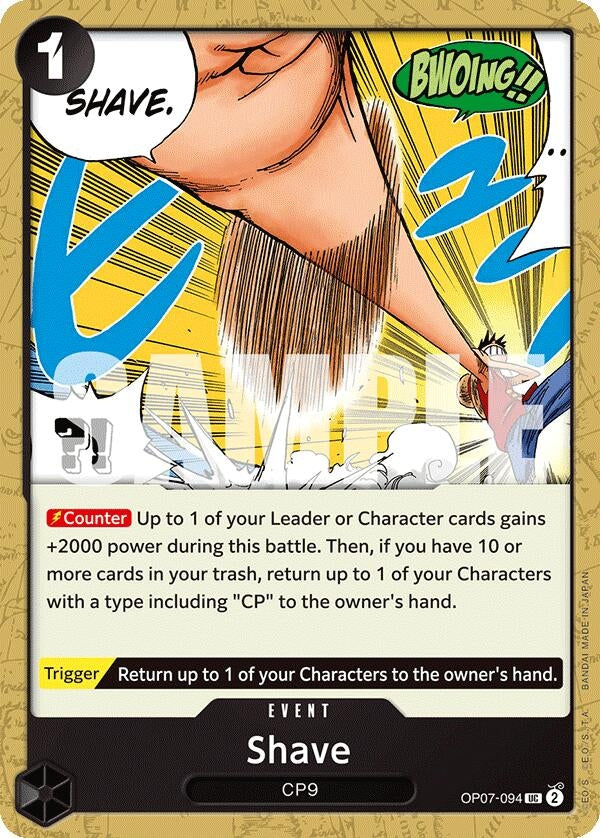 Image for Shave (OP07-094) - One Piece Card Game