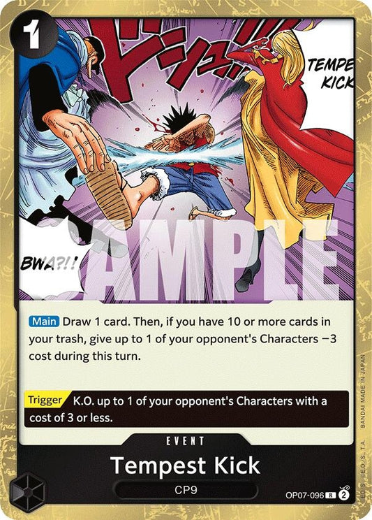 Image for Tempest Kick (OP07-096) - One Piece Card Game