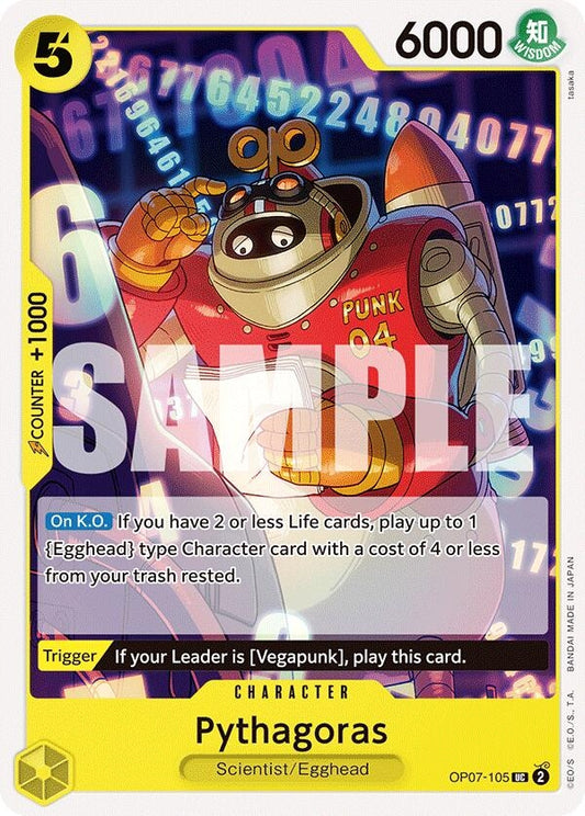 Image for Pythagoras (OP07-105) - One Piece Card Game