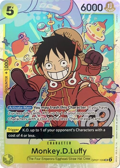 Image for Monkey.D.Luffy (109) (OP07-109) - One Piece Card Game