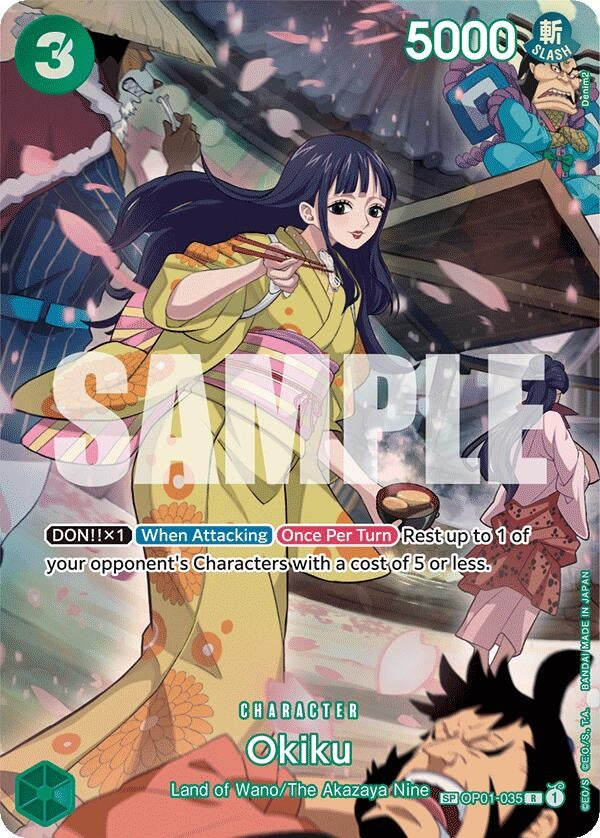Image for Okiku (SP) (OP01-035) - One Piece Card Game