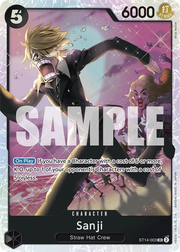 Image for Sanji (ST14-003) (ST-14) - One Piece Card Game