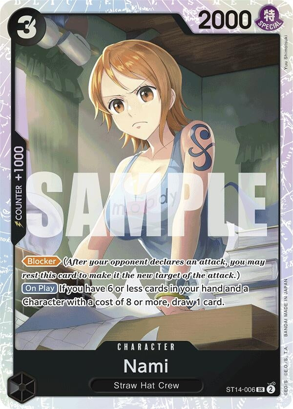 Image for Nami (ST14-006) (ST-14) - One Piece Card Game