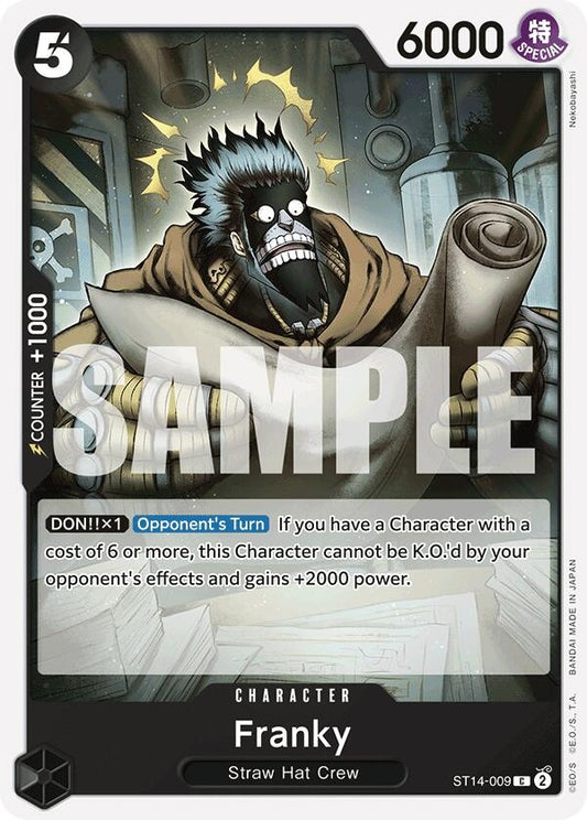 Image for Franky (ST14-009) (ST-14) - One Piece Card Game
