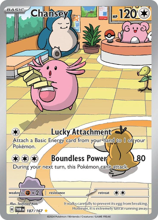 Image for Chansey (187/167) (TWM) - Pokemon