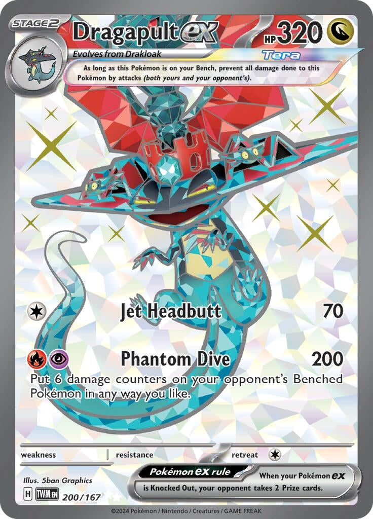 Image for Dragapult ex (200/167) - Pokemon