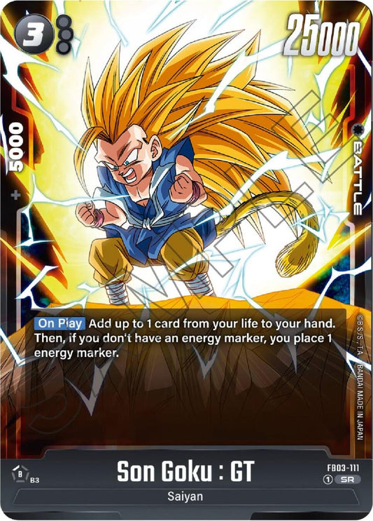 Image for Son Goku : GT - FB03-111 (FB03-111) - Dragon Ball Super: Fusion World