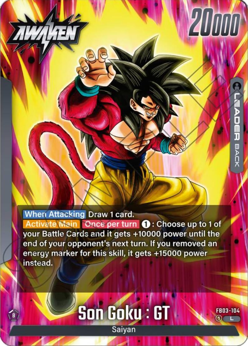 Image for Son Goku : GT - FB03-104 (FB03-104) - Dragon Ball Super: Fusion World