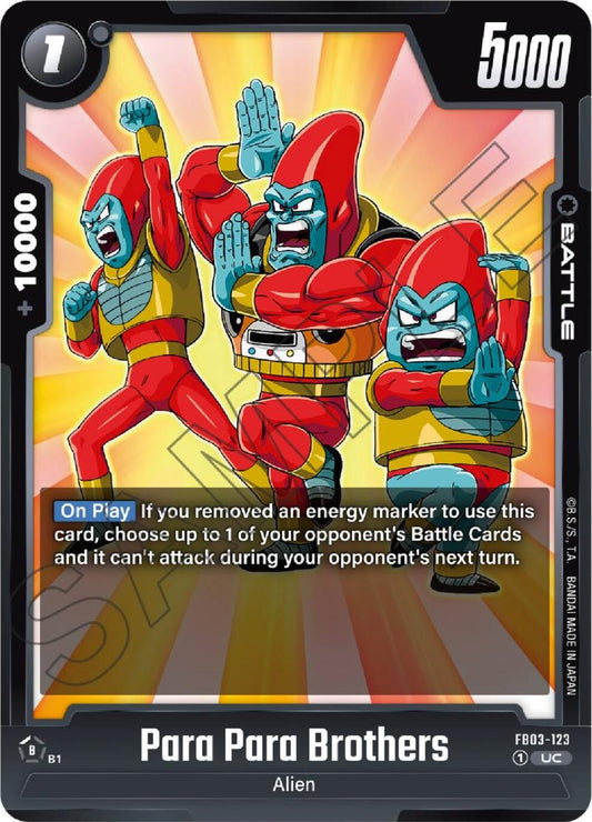 Image for Para Para Brothers (FB03-123) - Dragon Ball Super: Fusion World