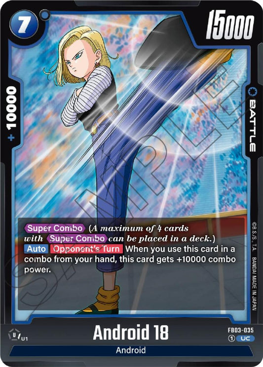 Image for Android 18 (FB03-035) - Dragon Ball Super: Fusion World
