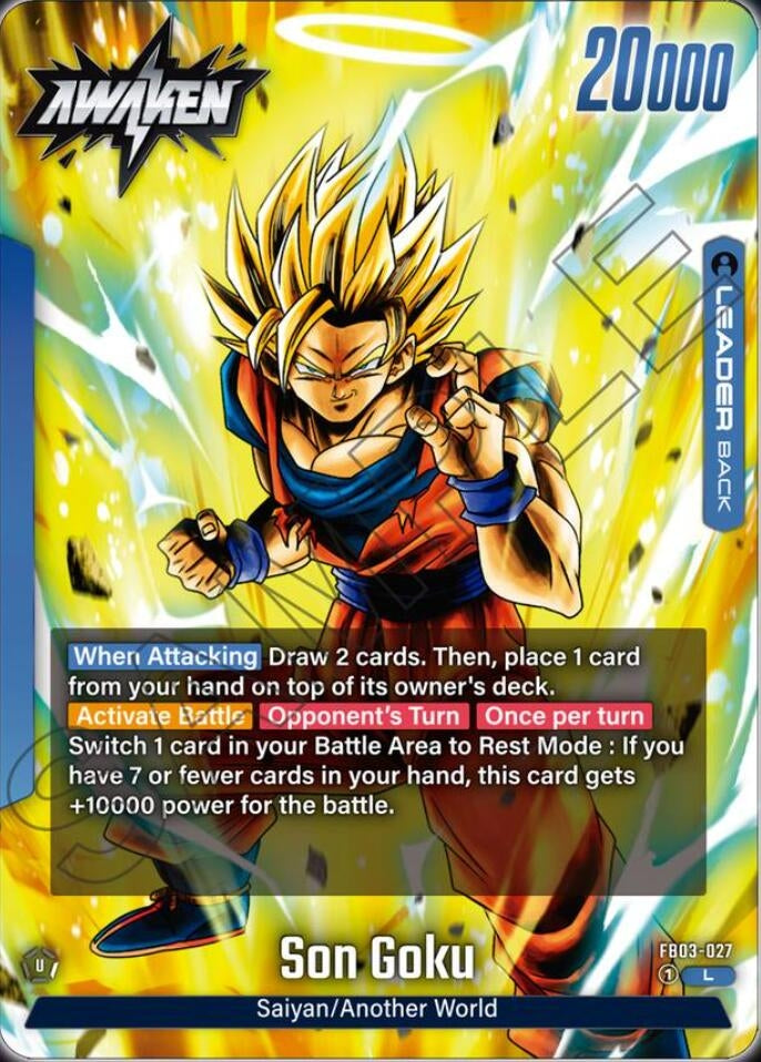 Image for Son Goku - FB03-027 (FB03-027) - Dragon Ball Super: Fusion World