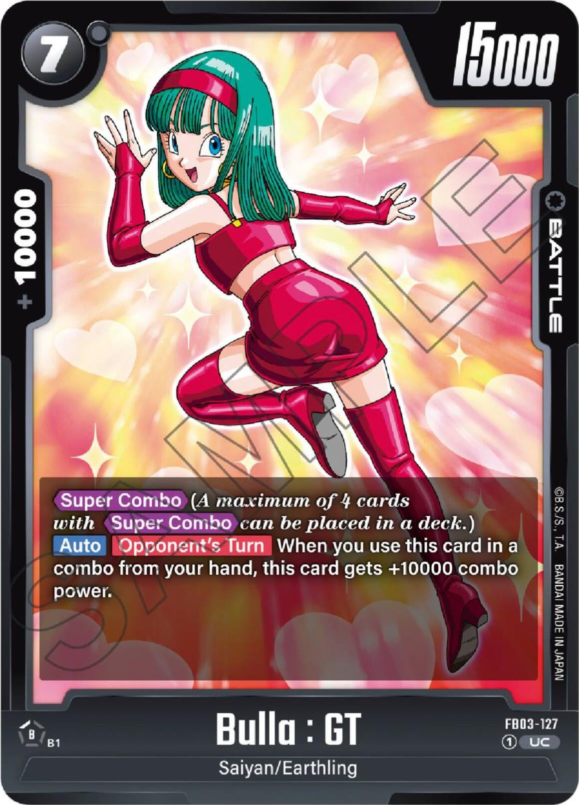 Image for Bulla : GT (FB03-127) - Dragon Ball Super: Fusion World