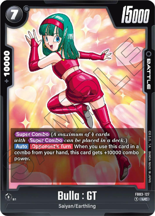 Image for Bulla : GT (FB03-127) - Dragon Ball Super: Fusion World