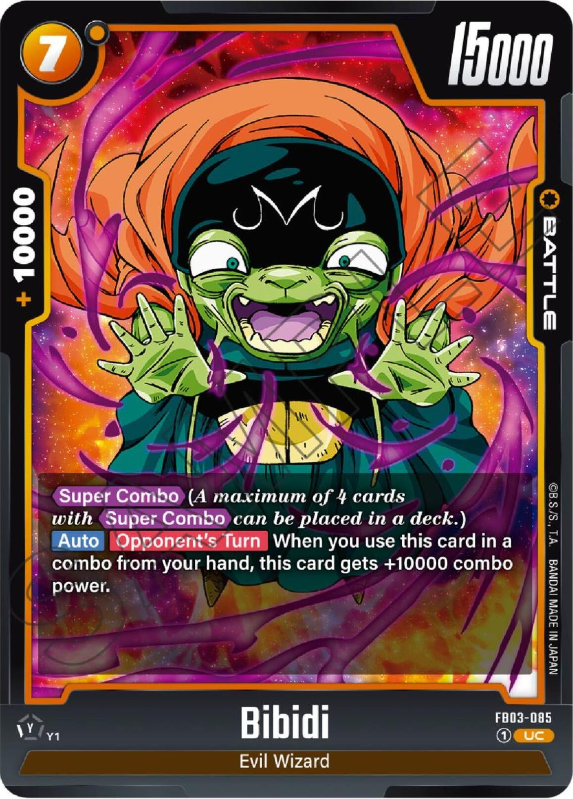 Image for Bibidi (FB03-085) - Dragon Ball Super: Fusion World
