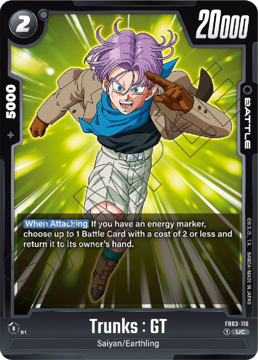 Image for Trunks : GT - FB03-118 (FB03-118) - Dragon Ball Super: Fusion World