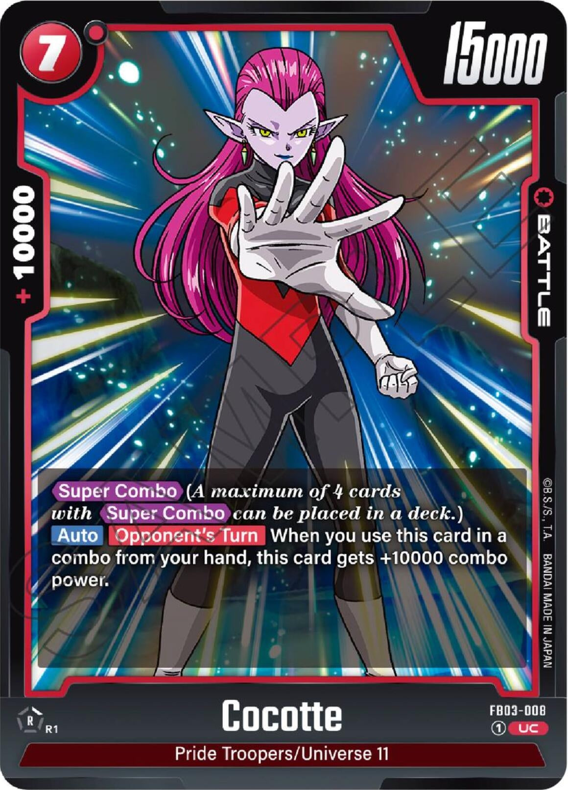 Image for Cocotte (FB03-008) - Dragon Ball Super: Fusion World