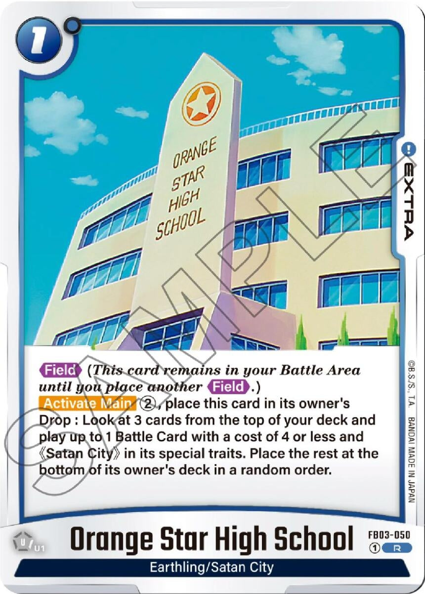 Image for Orange Star High School (FB03-050) - Dragon Ball Super: Fusion World