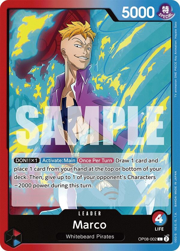 Image for Marco (OP08-002) - One Piece Card Game