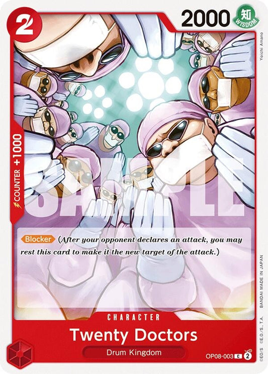 Image for Twenty Doctors (OP08-003) - One Piece Card Game