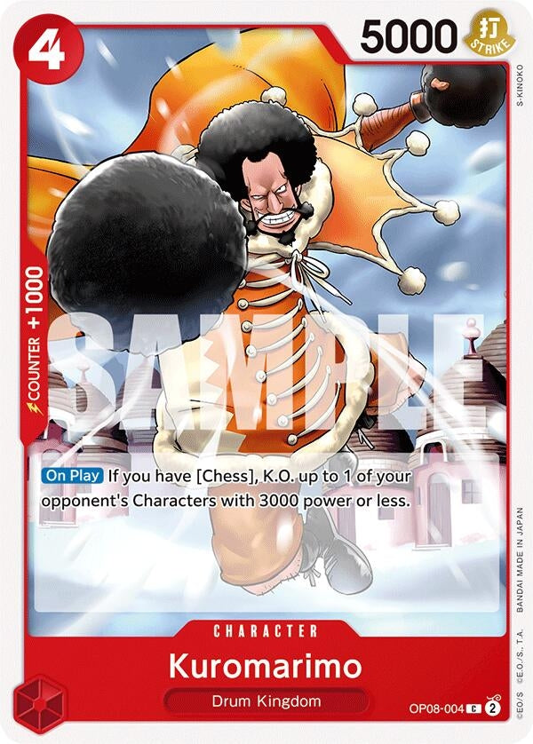 Image for Kuromarimo (OP08-004) - One Piece Card Game