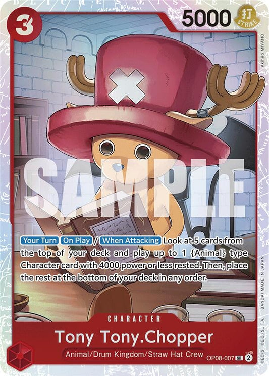 Image for Tony Tony.Chopper (007) (OP08-007) - One Piece Card Game