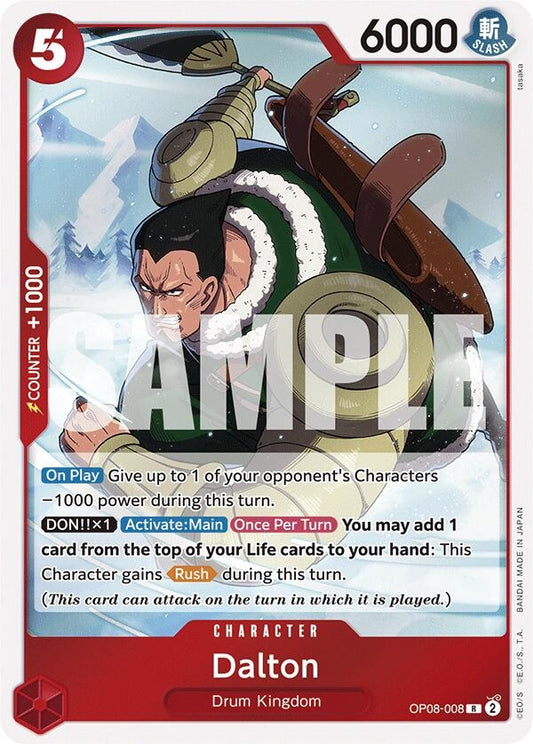 Image for Dalton (OP08-008) - One Piece Card Game