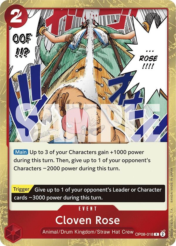 Image for Cloven Rose (OP08-018) - One Piece Card Game
