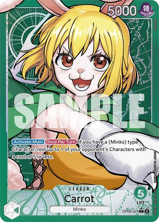 Image for Carrot (021) (Parallel) (OP08-021) - One Piece Card Game