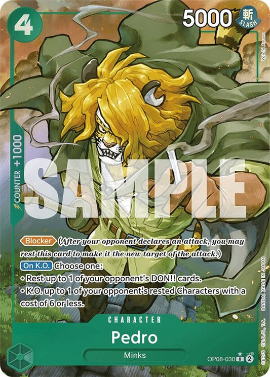 Image for Pedro (Parallel) (OP08-030) - One Piece Card Game