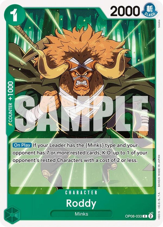Image for Roddy (OP08-033) - One Piece Card Game