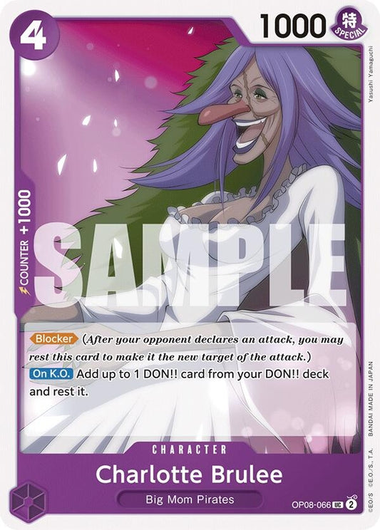 Image for Charlotte Brulee (OP08-066) - One Piece Card Game