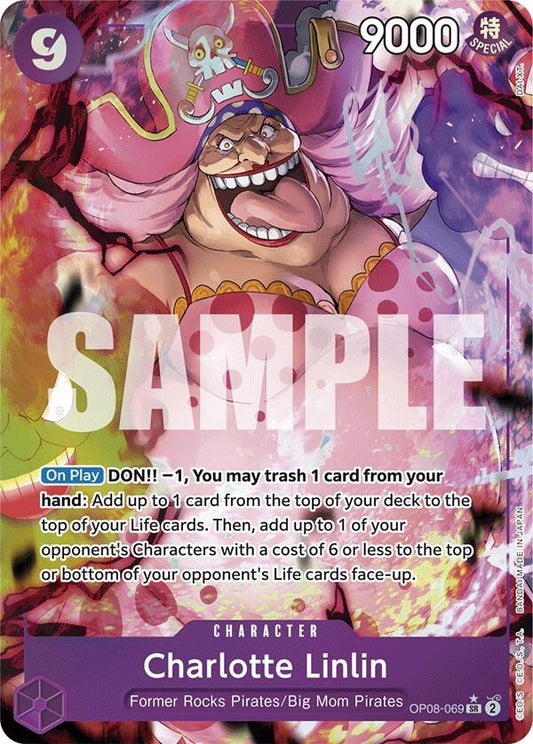 Image for Charlotte Linlin (Parallel) (OP08-069) - One Piece Card Game